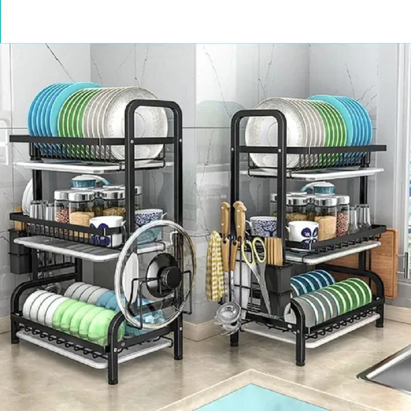 🧼✨ OrganizaMax 3 Niveles – Tu Cocina Siempre Organizada y Seca