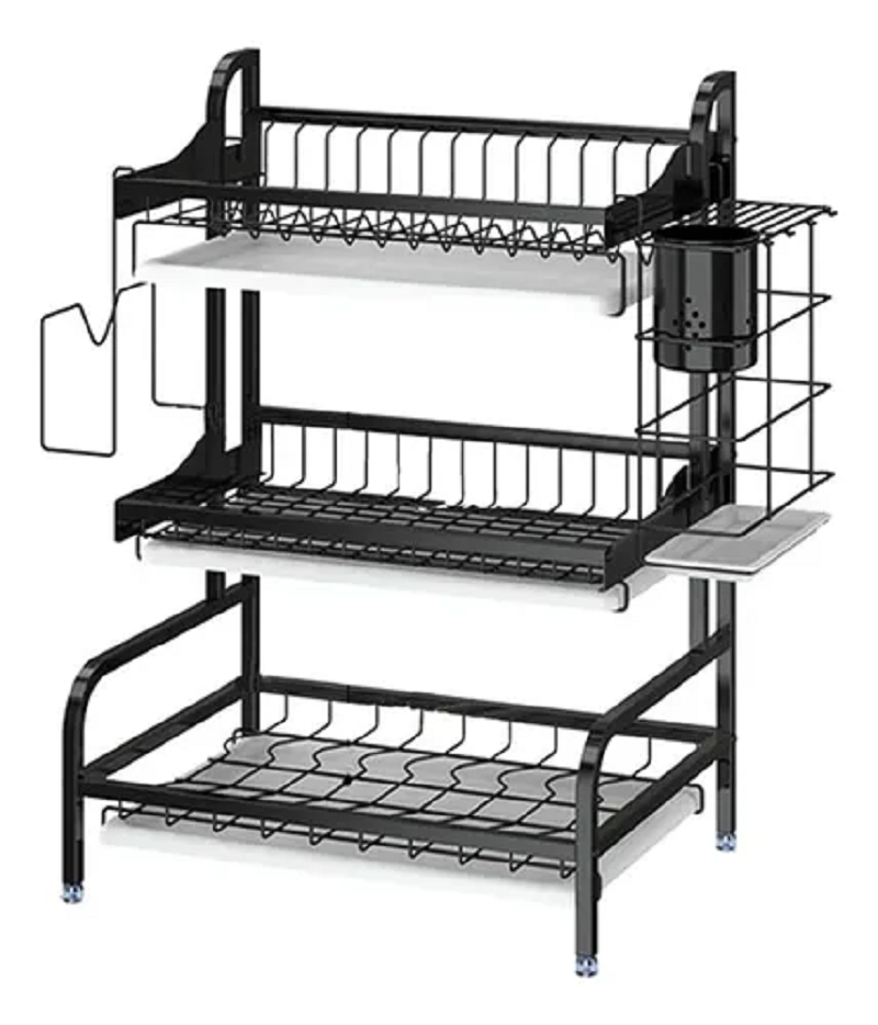 🧼✨ OrganizaMax 3 Niveles – Tu Cocina Siempre Organizada y Seca